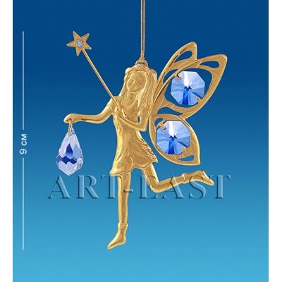 Фигурка подвесная "Фея" 7,5x0,5x9 см., Crystal Temptations, США