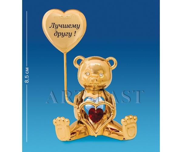 Фигурка "Мишка Best Friends", 6,5x5x8 см., Crystal Temptations, США