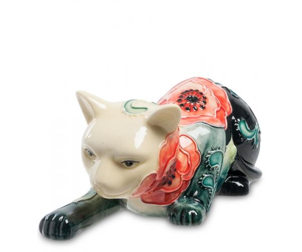Фигурка "Кошка" 15,5x7,5x6,5 см., фарфор Pavone, Италия