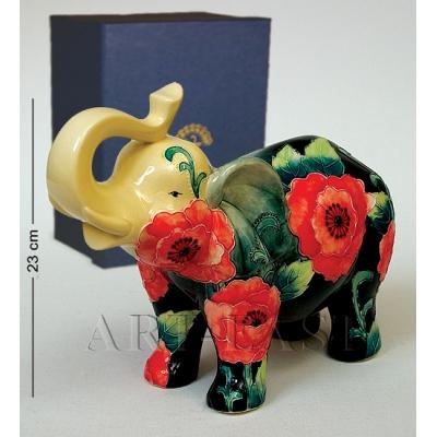 Фигурка "Слон" 23 см., фарфор Pavone, Италия