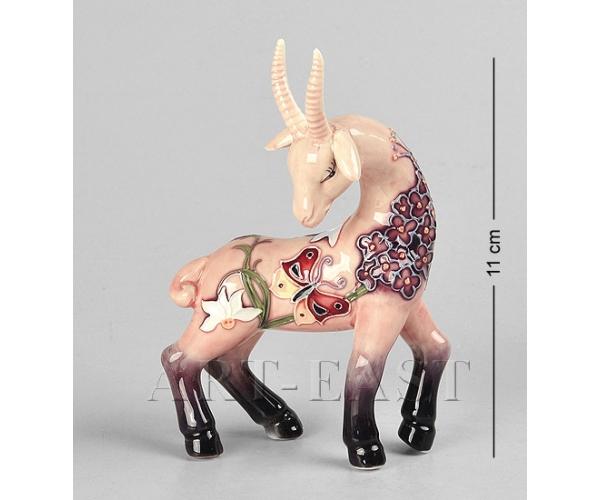 Фигурка "Коза" 11 см., фарфор Pavone, Италия