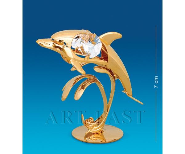 Фигурка "Дельфин" 6x3x7 см., Crystal Temptations, США