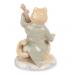 Фигурка "Кот с виолончелью" 7x6,5x10 см., Pavone, Италия