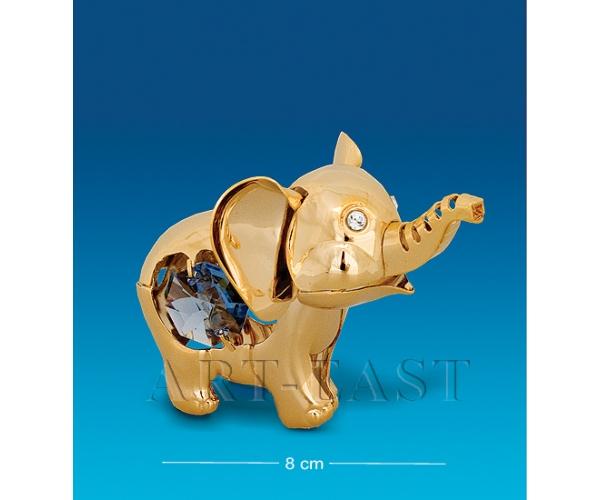 Фигурка "Слоненок" 6,5x4x5 см., Crystal Temptations, США