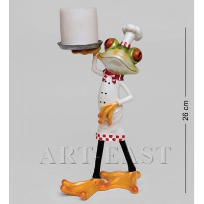Фигурка "Повар Фрогги" 13x16,5x26 см., полистоун 