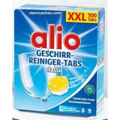 Таблетки для посудомоечных машин Alio XXL, 100 шт., Германия