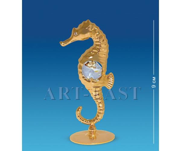 Фигурка "Морской конек" 4x3,5x9 см., Crystal Temptations, США