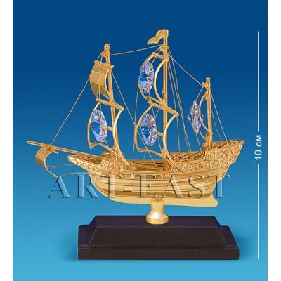 Фигурка "Корабль на подставке" 10x4x10 см., Crystal Temptations, США